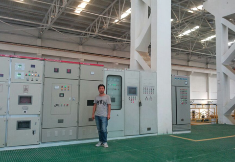 高壓軟啟動裝置在引風(fēng)機上的應(yīng)用 現(xiàn)場 高壓軟啟動裝置在引風(fēng)機上的應(yīng)用(圖1)